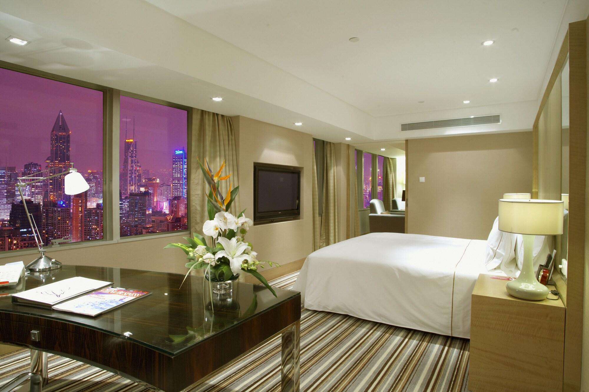 Jin Jiang Tower Hotel Xangai Exterior foto